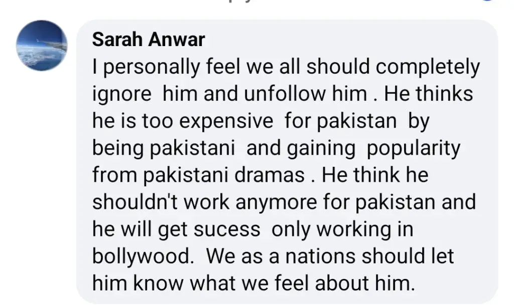 Fans Slam Fawad Khan for His Loyalty to Bollywood