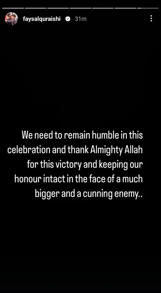 Pakistani Celebrities’ Reaction on Ceasefire
