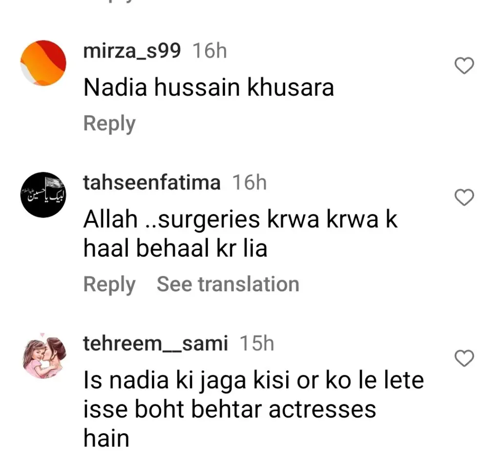 Nadia Hussain’s Over Makeup & Surgery Spark Public Debate
