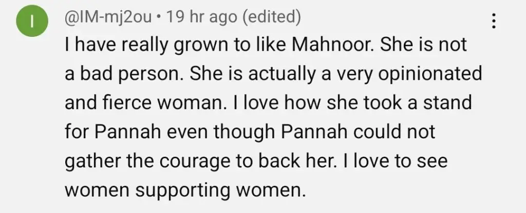 Parwarish – Mahnoor’s Character Garners Praise