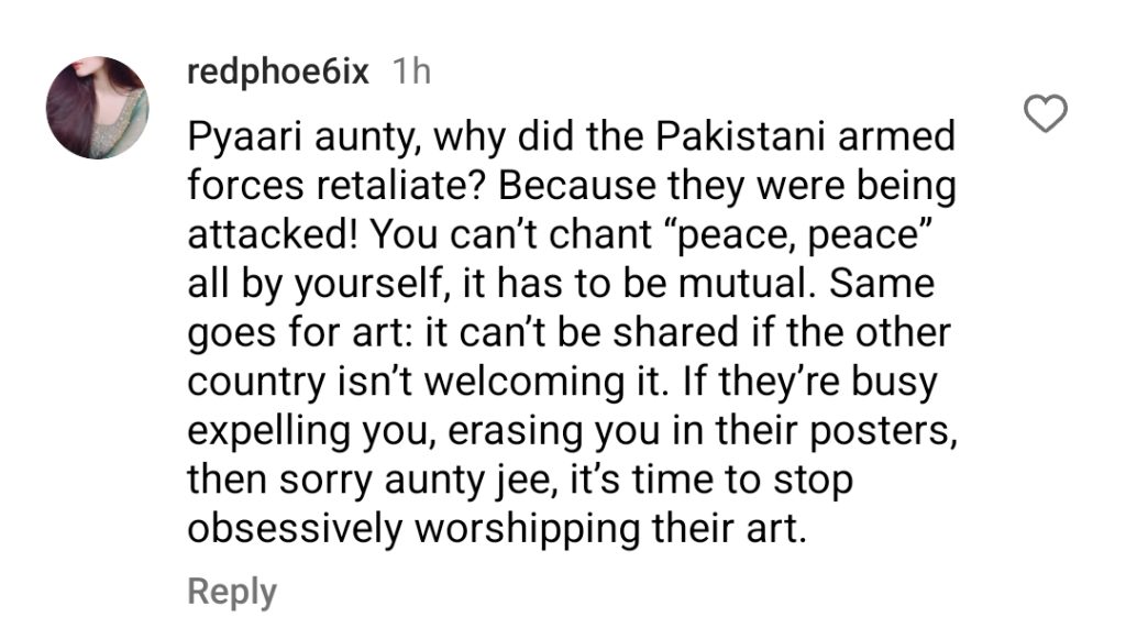 Atiqa Odho’s Take on Actors and Wars Gets Backlash
