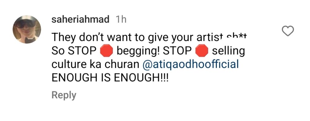Atiqa Odho’s Take on Actors and Wars Gets Backlash