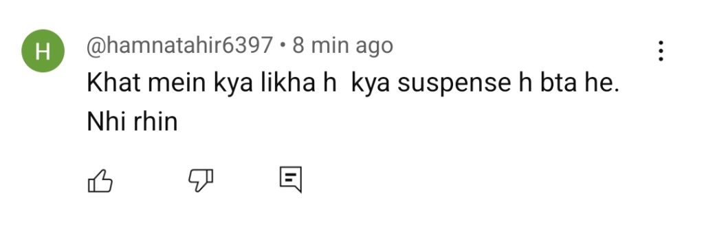 Ae Dil Last Episode Public Reaction