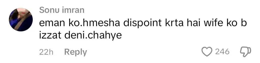 Rajab Butt Criticized For His Mistreatment with Wife