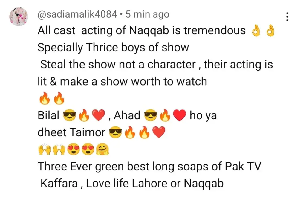Naqaab Last Episode Public Reaction