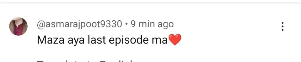 Naqaab Last Episode Public Reaction