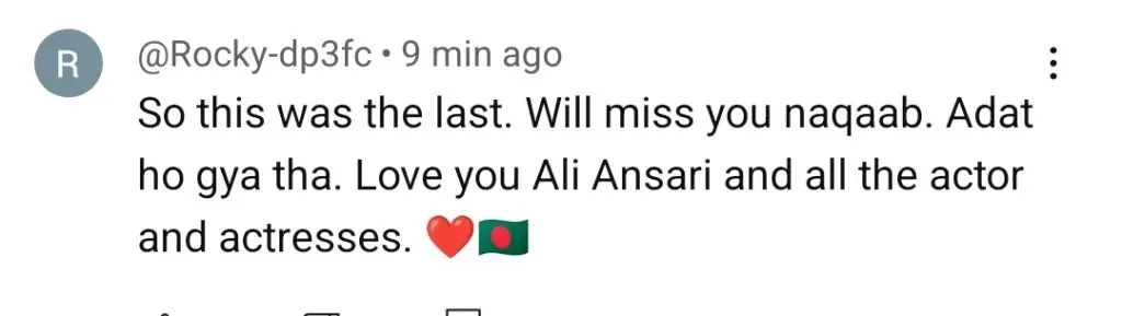 Naqaab Last Episode Public Reaction