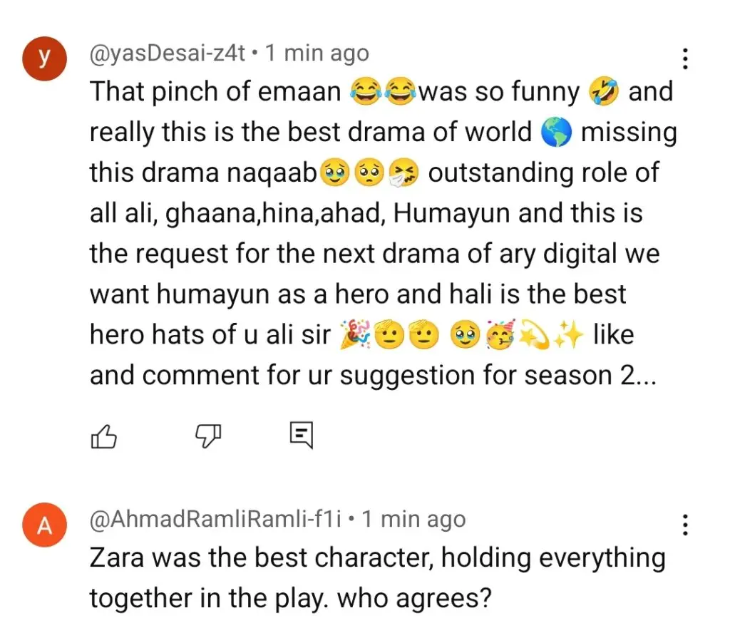 Naqaab Last Episode Public Reaction
