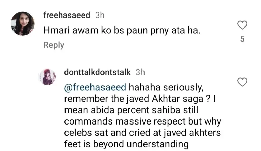 Fan’s Act of Touching Abida Parveen’s Feet Draws Criticism