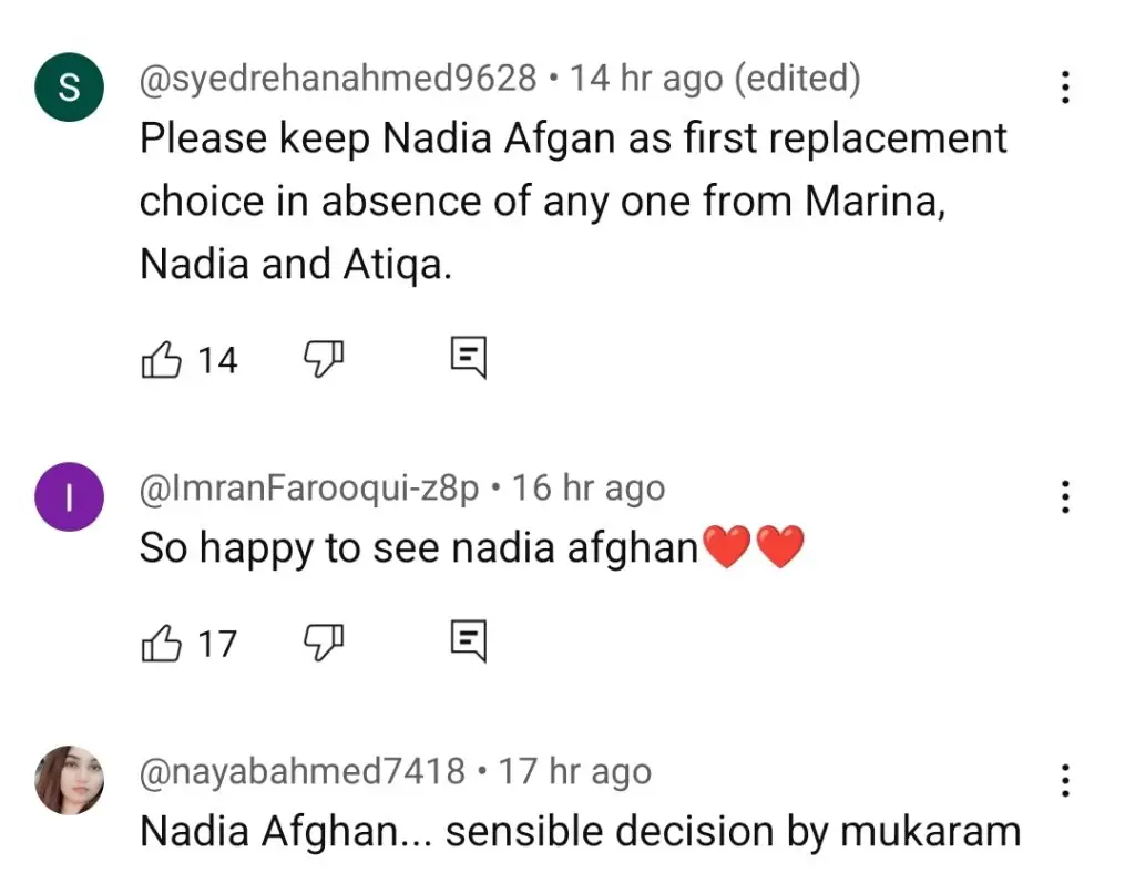 Nadia Afgan Mocks Dayan’s Overdramatic Sequences