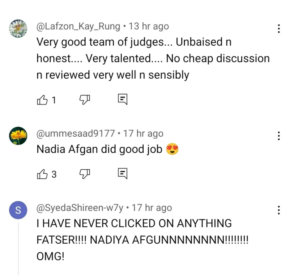Nadia Afgan Mocks Dayan’s Overdramatic Sequences