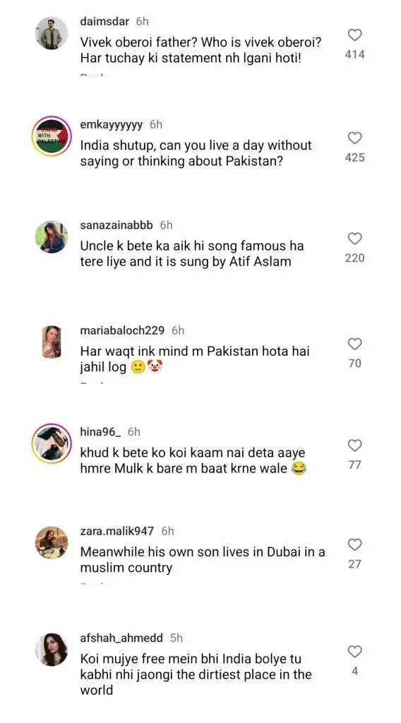 Pakistanis Troll Indian B Class Actor Suresh Oberoi For Anti Pakistan Statements
