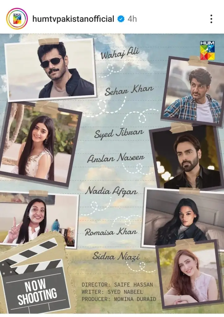 Wahaj Ali & Sehar Khan Upcoming Drama Details
