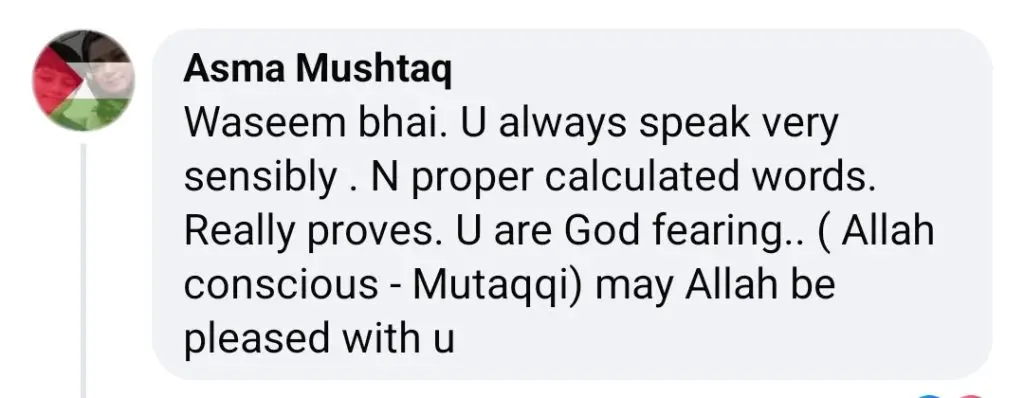 Waseem Badami Gets Appreciation For His Responsible Reporting