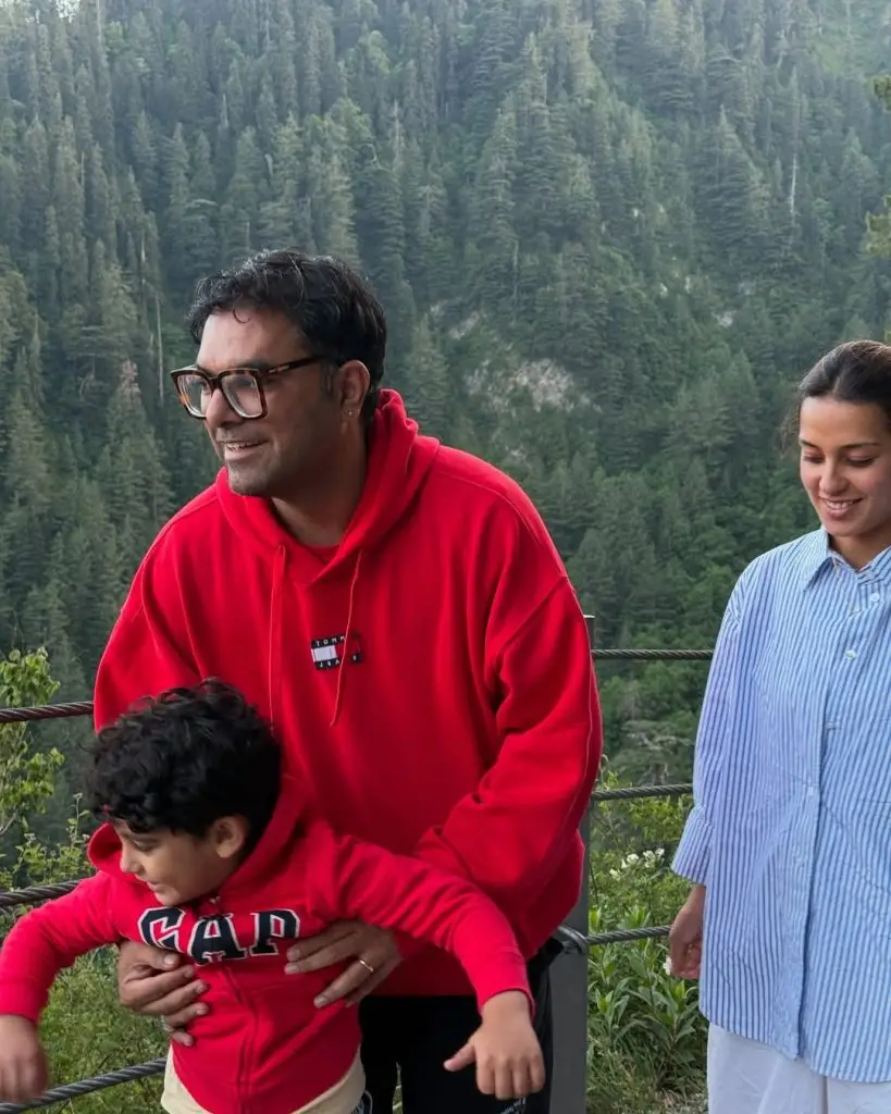 Iqra Aziz and Yasir Hussain in Nathia Gali