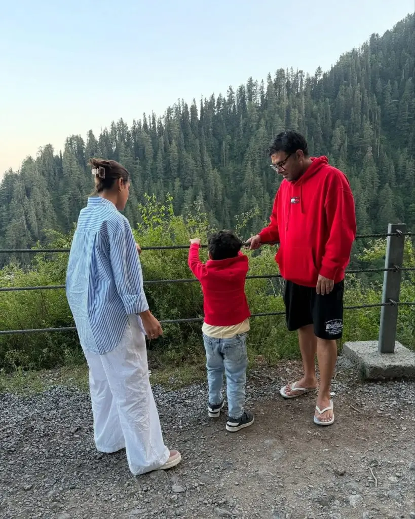 Iqra Aziz and Yasir Hussain in Nathia Gali