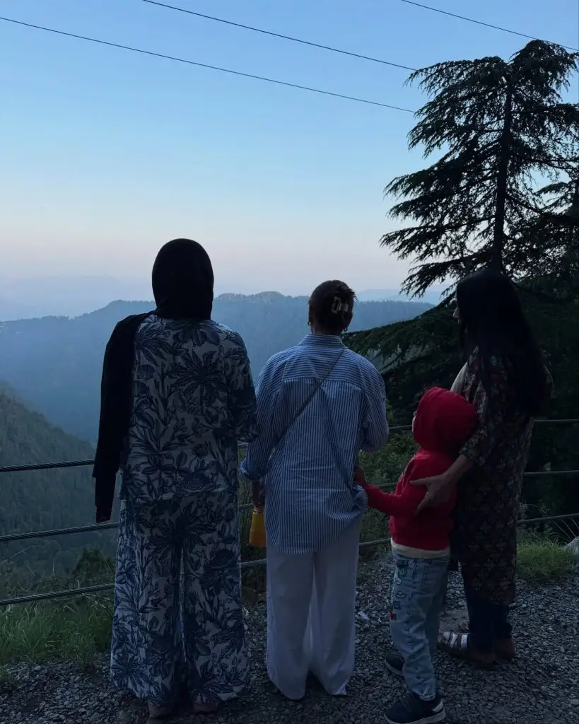 Iqra Aziz and Yasir Hussain in Nathia Gali