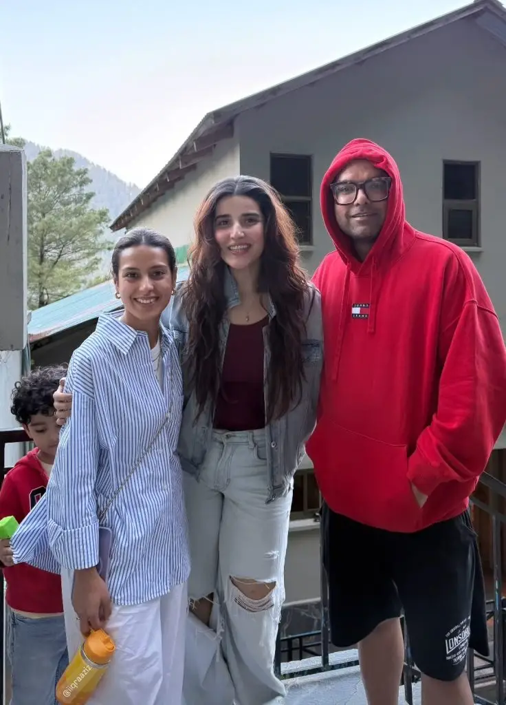 Iqra Aziz and Yasir Hussain in Nathia Gali