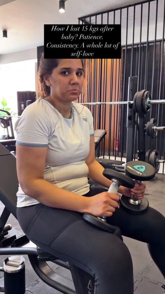 Kiran Ashfaque Hussein Dar Shares Post Pregnancy Weight Loss