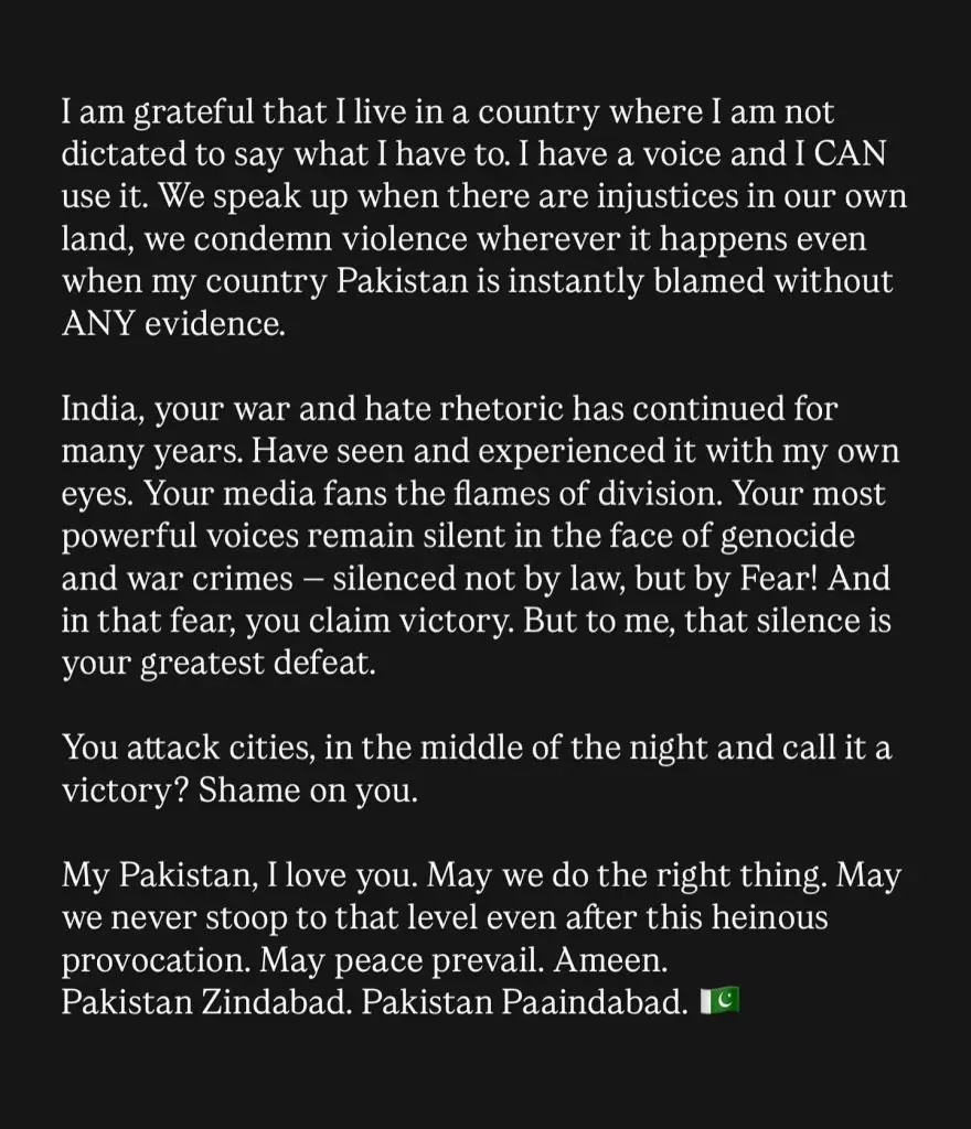 Pakistani Stars Who Stood Up Strongly For Their Country