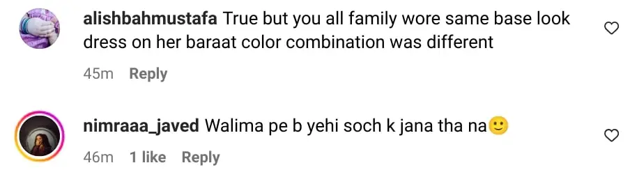Minal Khan’s Advice To Overdressed Groom’s Sisters