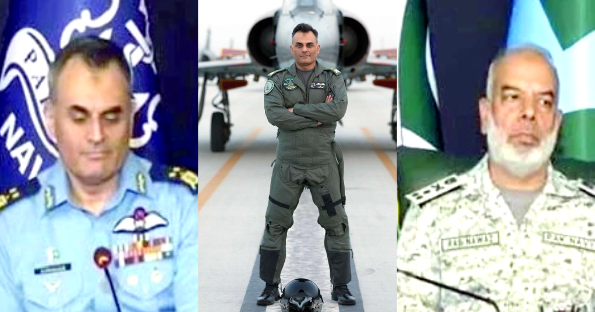 Air Marshall Aurangzaib Ahmed & Navy Vice Admiral Nawaz Elicit Meme Fest On Internet