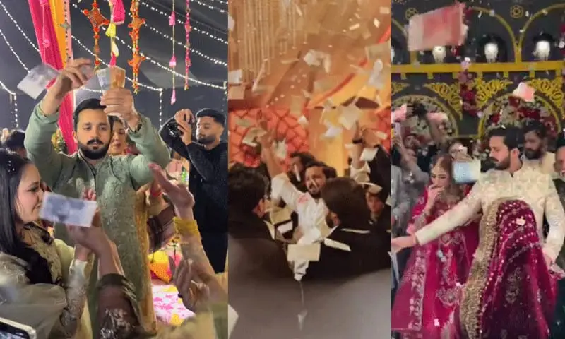 Irfan Ahson & Team Reveal Reality Of Cash Thrown At A Wedding