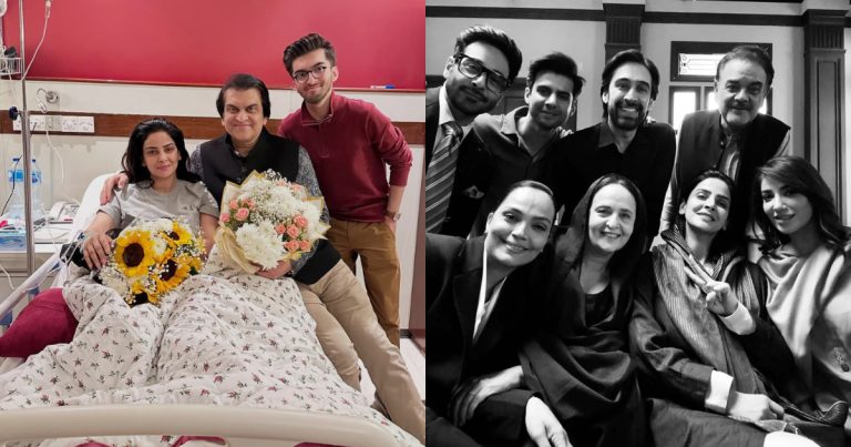 Saba Qamar Shares Star-Studded Pictures From Case No 9 Set