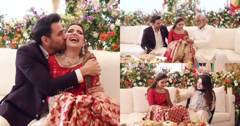Saboor Aly Shares Beautiful God Bharai Video