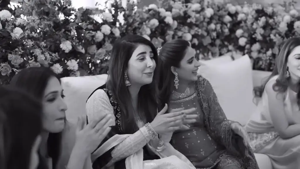 Saboor Aly Shares Beautiful God Bharai Video