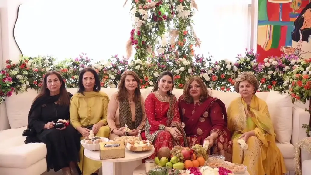 Saboor Aly Shares Beautiful God Bharai Video
