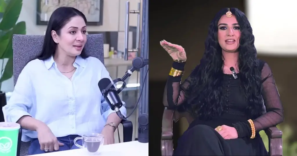 Samina Peerzada’s Educated Reply To Sarah Khan & Saima Qureshi