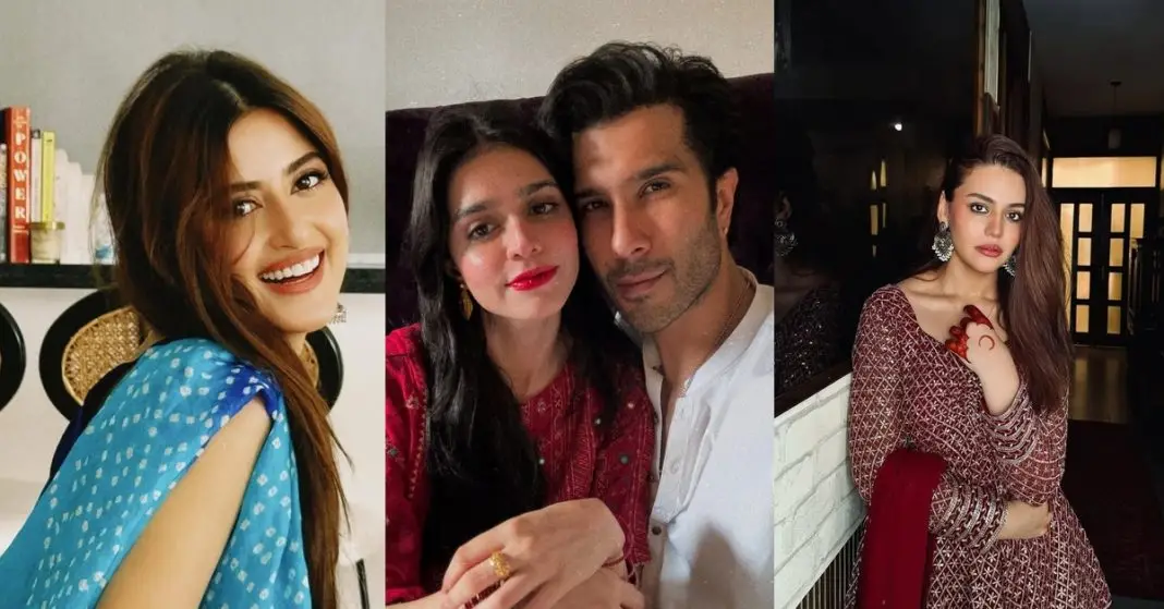 Pakistani Celebrities Evening Looks from Eid Ul Adha Day 1