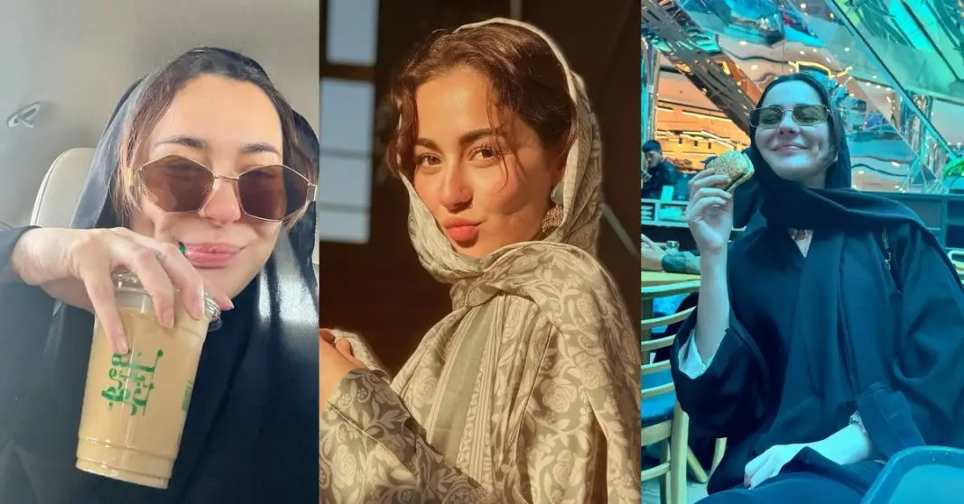 Hania Aamir Explores Saudi Arabia After Hajj