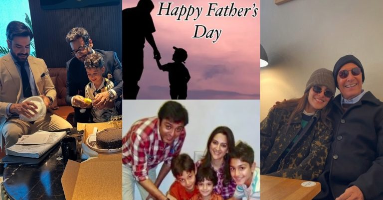Pakistani Celebrities Share Heartfelt Father’s Day Wishes