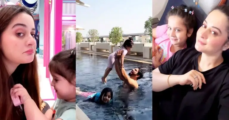 Aiman Khan Shares Adorable Pictures & Reel from Dubai