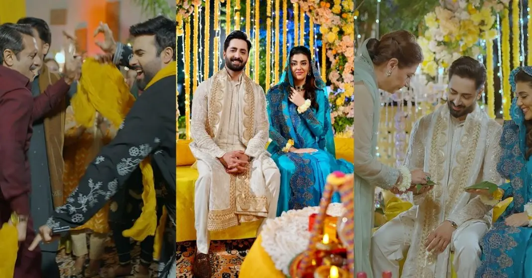 HD Pictures from Drama Serial Sher’s Mehndi Sequence