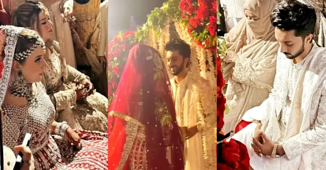 Rabeeca Khann & Hussain Nikah Pictures