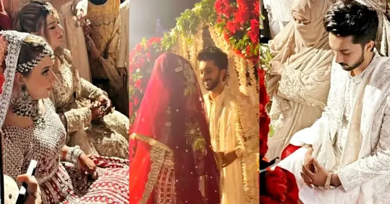 Rabeeca Khan & Hussain Tareen Nikah Pictures