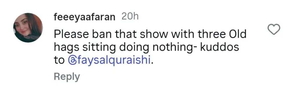 Faysal Quraishi Calls Out Nadia Afgan’s Criticism