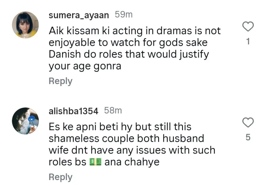 Alina Abbas Shah Calls Out Danish Taimoor