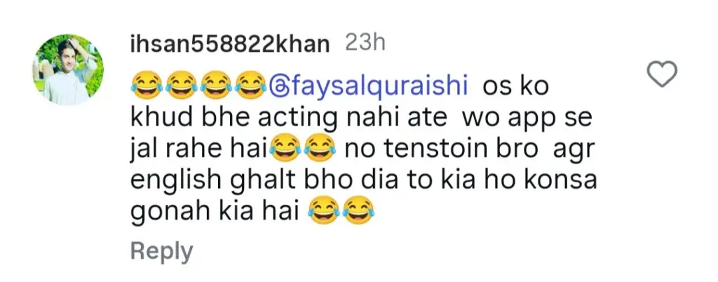 Faysal Quraishi Calls Out Nadia Afgan’s Criticism