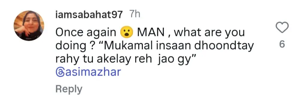 Asim Azhar & Merub Ali Announce Breakup