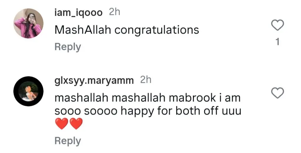 Iqra Kanwal & Areeb Pervaiz Announce First Pregnancy