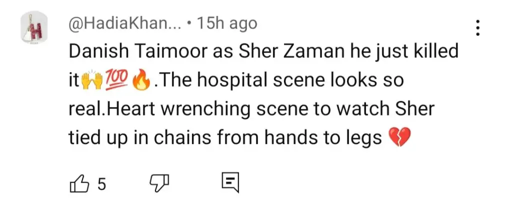 Sher Episode 12 – Danish Taimoor’s Performance Shakes The Audience