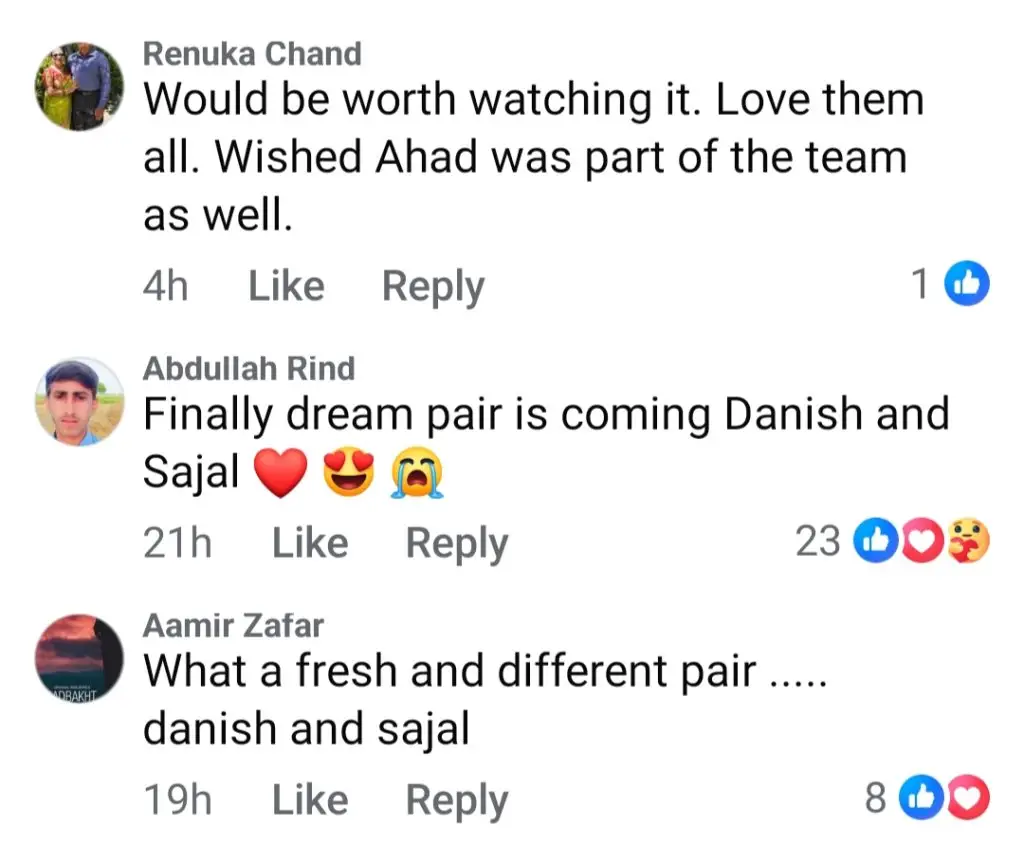 Danish Taimoor & Sajal Aly Starrer Latest Drama – Details Out