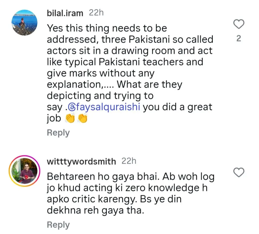 Faysal Quraishi Calls Out Nadia Afgan’s Criticism