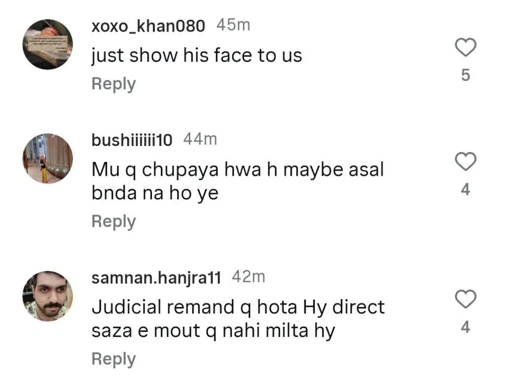 Sana Yousaf’s Murderer’s Court Appearance Raises Questions