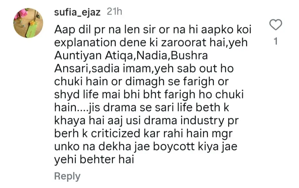 Faysal Quraishi Calls Out Nadia Afgan’s Criticism