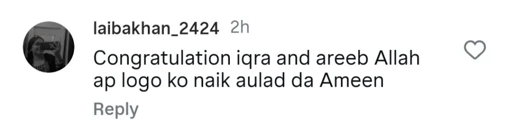 Iqra Kanwal & Areeb Pervaiz Announce First Pregnancy